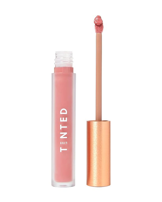 Live Tinted Huelip Liquid Lip Crème - Weightless, Long-Lasting Liquid Lip with Hyaluronic Acid and Jojoba Oil For a Soft, Comfortable, Moisturized Finish - 0.09 fl oz - Warm Pink-VivaGrace Women