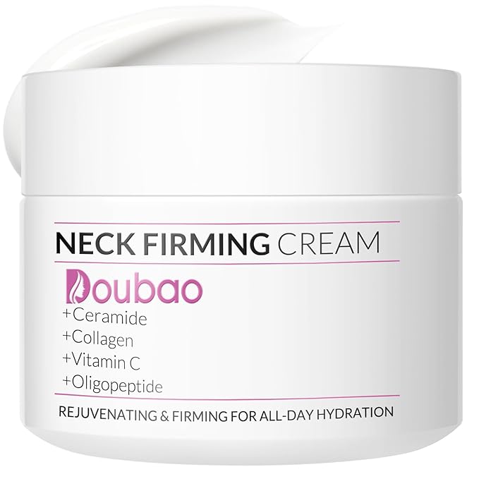Neck Firming Creams for Tightening and Firming, Moisturizer Face Cream with Collagen, Hyaluronic Acid, Day & Night Anti-Aging Skin Tightening Cream Neck, Décolleté & Face – 1.7Fl Oz-VivaGrace Women
