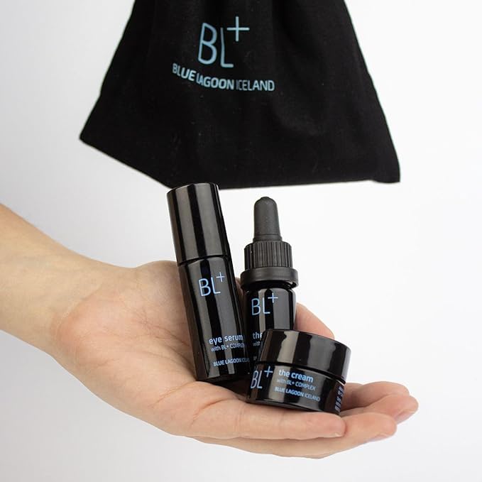 Blue Lagoon - BL+ Award Winners Kit, BL+ Eye Serum, BL+ The Serum, BL+ The Cream (20% Savings - $268 Value) | Sustainable, Bioactive Luxury Skincare (3-Piece Set)-VivaGrace Women