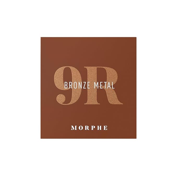 Morphe 9R Bronze Metal Artistry Palette - Brown & Bronze-Toned Makeup Palette with Matte and Shimmer Finishes - Highly Pigmented Eye Makeup with a Blendable & Buildable Formula (0.35 oz)-VivaGrace Women