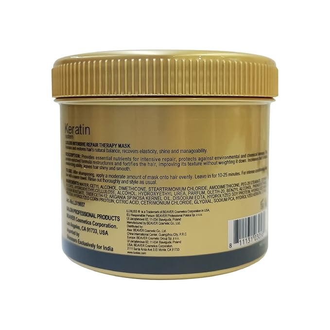Keratin Intensive Repair Therapy Hydrating Hair Mask for Dry Damaged Hair and Scalp-VivaGrace Women