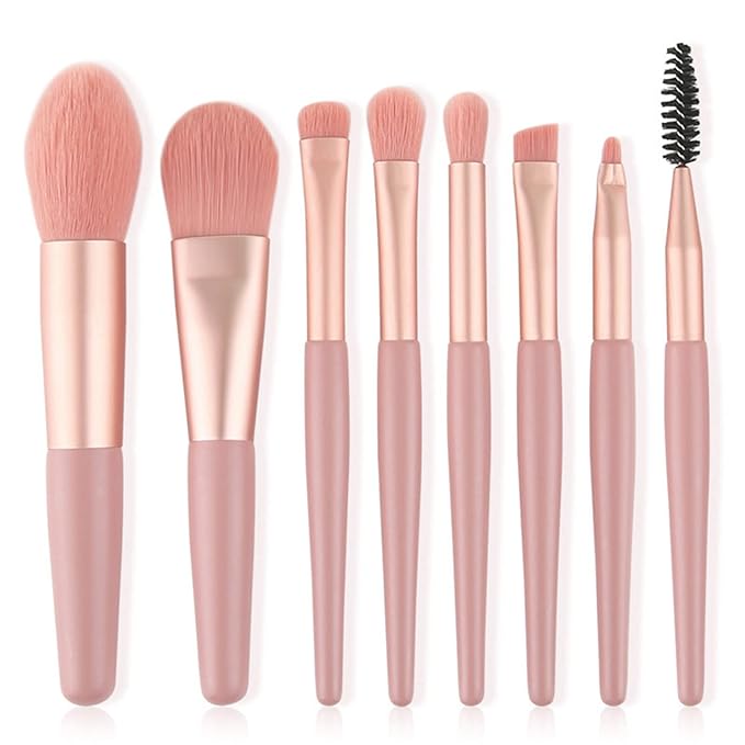Makeup Kit For Women Full Kit, Naked Shimmer Eyeshadow Palette, Waterproof Black Eyeliner & Mascara, Makeup Tools Set, Lipstick, Premium Synthetic Foundation Powder for Medium to Dark Skin-VivaGrace Women