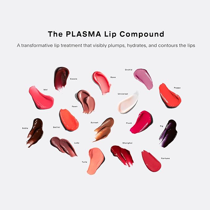 U Beauty The PLASMA Tinted Lip Compound - Anti-Aging & Anti-Wrinkle Lip Gloss, Hyaluronic Acid, Shea Butter & Peptides for Hydration & Plumping,Fortune - 15 mL-VivaGrace Women