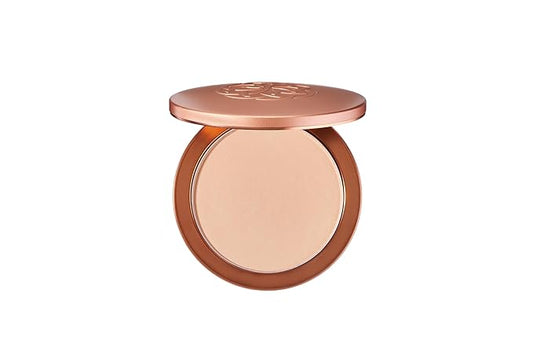 YENSA Super Serum Silk Powder Foundation - Matte Foundation Makeup to Blur and Smooth Pores - Provides a Radiant and More Even Skin Tone for a Natural, Healthy Glow - Light Medium 1 (0.35 oz)-VivaGrace Women