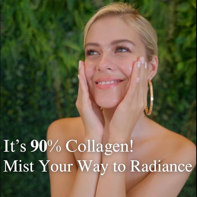 Melting 90% Collagen Essence Mist (2.7 Fl Oz) | Anti Aging, Renew Skin Cells and Protect Skin Barrier with 90% Marine Collagen and TriAqua Mender™-VivaGrace Women