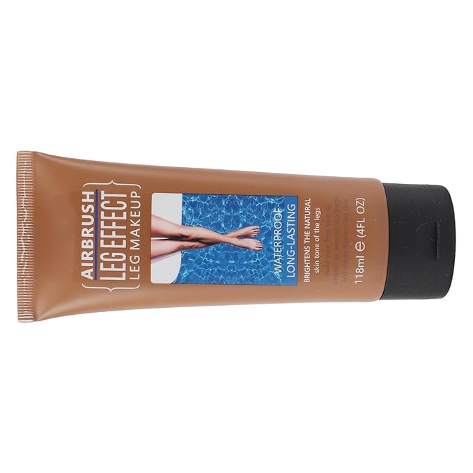 118ml Leg Makeup Lotion, Leg Body Makeup, Airbrush Legs, Body Makeup Waterproof Long Lasting Full Coverage Lightweight Leg Body Cosmetic for Wedding (3#)-VivaGrace Women