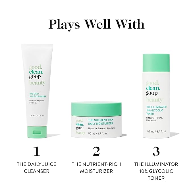 good.clean.goop beauty The Wide-Awake Eye Serum | Gel Serum to Reduce Fine Lines | Peptides, Astaxanthin & Reishi Mushroom Extract | Caffeine Eye Serum for Puffy Eyes & Dark Circles | Vegan | 0.5 oz-VivaGrace Women