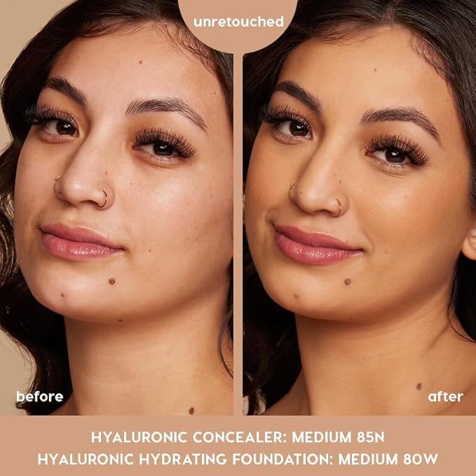 ColourPop Pretty Fresh Creamy Concealer - Full Coverage Concealer with a Natural Finish - Formulated with Hyaluronic Acid & Coconut Water for Instant Hydration - Medium - 90W (0.3 oz)-VivaGrace Women