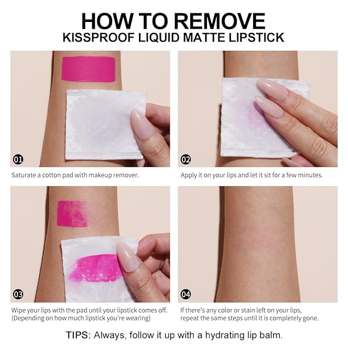 Oulac Matte Pink Lipstick for Women, Long Lasting Liquid Lip Stick High Impact Lip Gloss Full Coverage Lip Makeup with Vitamin E Waterproof Formula,Vegan M32-VivaGrace Women