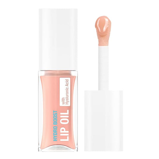 Neutrogena Hydro Boost Tinted Lip Oil with Hyaluronic Acid, glossy lip oil designed to hydrate & nourish lips while bringing out their natural color, Light Pink, .2 oz-VivaGrace Women