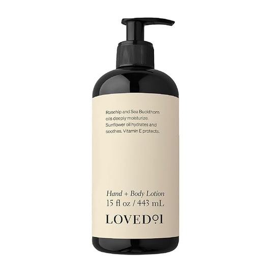 Hand & Body Lotion, John Legend Skincare, Fragrance-Free, Daily Lightweight Cream, Formulated with Shea Butter & Vitamin E, 15 oz-VivaGrace Women