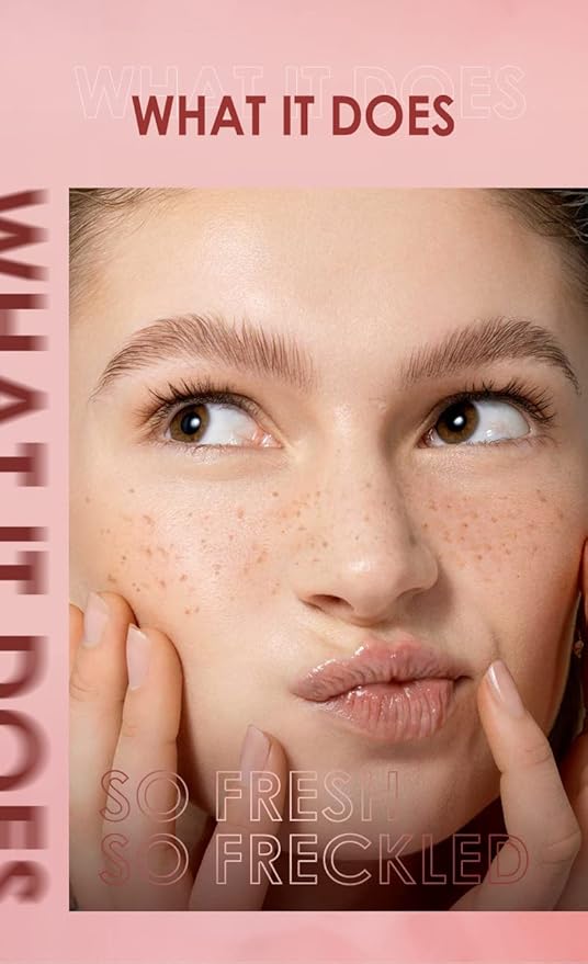 Freckle Pen Faux Freckle Pen Colour Pop Freckle Pen Supernaturally Realistic Freckles Makeup Brush Fantastic Freckles Pen Long-lasting Waterproof Soft-point Absorbent Pen For a Natural and Easy Makeup Look (dark brown)-VivaGrace Women