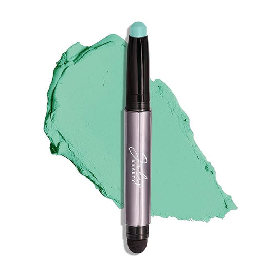 Julep Eyeshadow 101 Cream-to-Powder Waterproof Shadow Stick – Mint Matte – Long-Lasting, Crease-Proof, Cool-Toned Pastel Green Matte Cream Eyeshadow with Built-in Smudger-VivaGrace Women