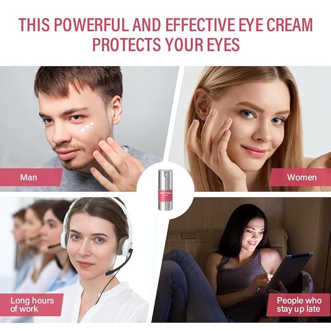 Retinol Eye Cream, Under Eye Cream Anti Aging,Retinol Eye Stick, eliminate puffiness, smooth fine lines, improve eye skin.Retinol Face Cream-VivaGrace Women