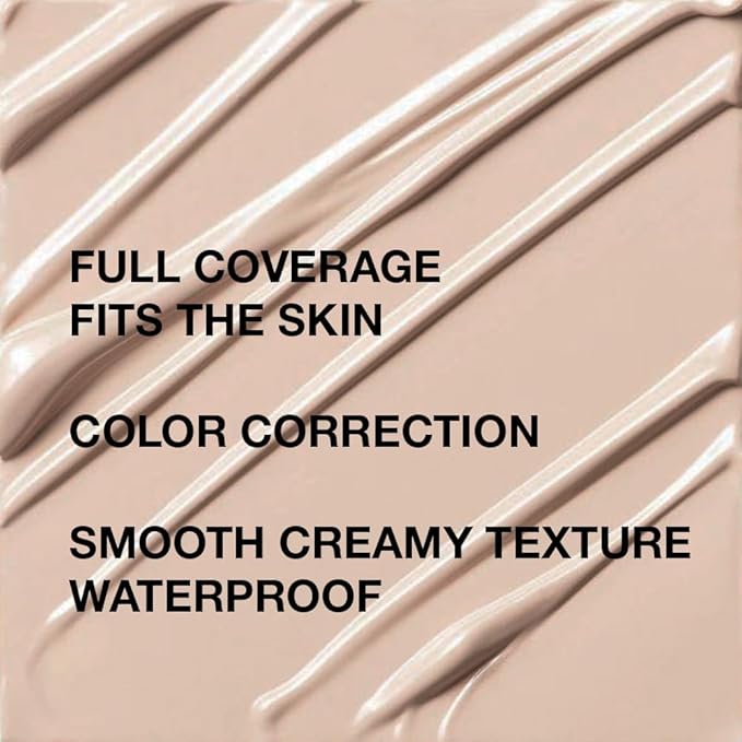 Pro Under Eye Full Coverage Liquid Concealer to Cover Dark Circles, Scars, Redness, Spots, Fine Lines, Corrector Anti-Aging Natural Finish, Moistening Smooth Cream, Waterproof 0.4 fl oz - Medium#-VivaGrace Women