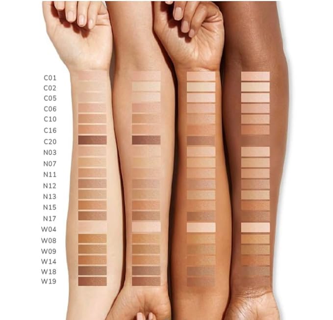 FARMASI Vfx Pro Foundation, Full Coverage Liquid Cream, Lightweight Long Lasting Coverage, Breathable Skin Moisturizer with Color True Matte Blending, Face Makeup, 1 fl. oz / 30 ml (Cool Ivory)-VivaGrace Women