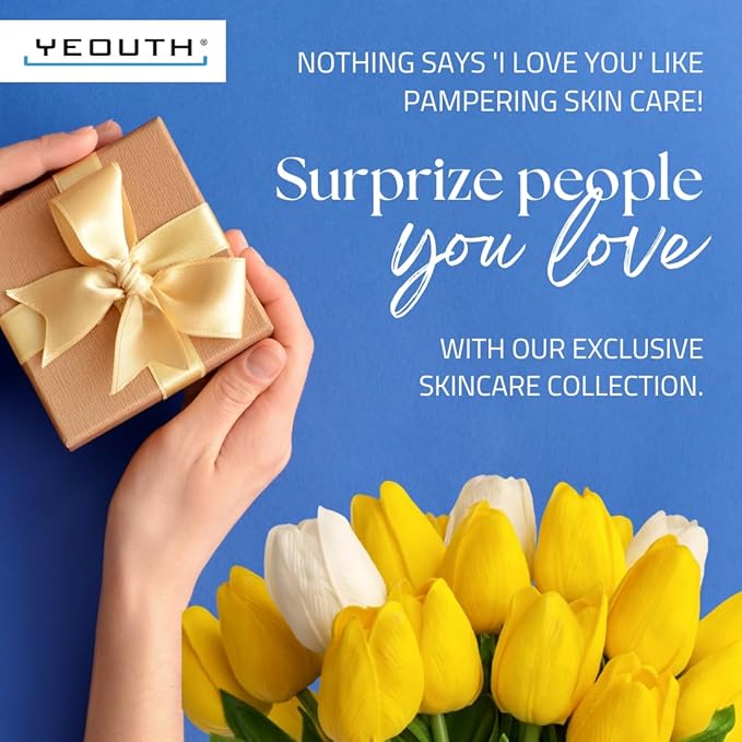 YEOUTH Skin Care Set: Retinol Serum with Hyaluronic Acid, Vitamin C & Super Face Serum, Cleanser, Toner, Eye Gel, Neck Cream, Face Cream 8-Piece Skincare Kit For Women-VivaGrace Women