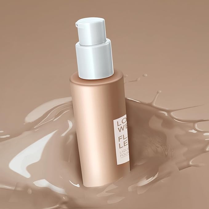 Liquid Foundation Makeup Natural True Skin Tone Full Coverage Concealer Flawless Complexion Blendable Longwear, 105, 1 fl. oz.-VivaGrace Women