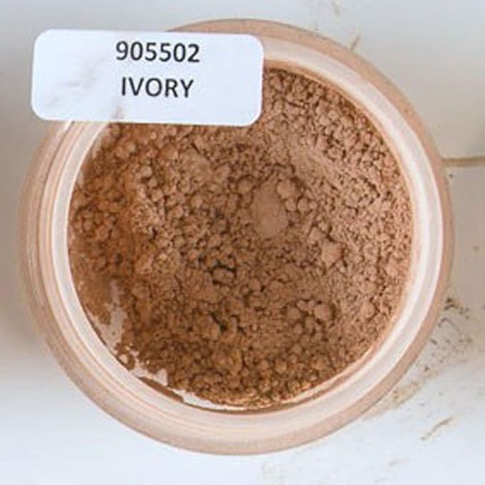 Mineral Powder Foundation, Ivory, 6 Gram-VivaGrace Women