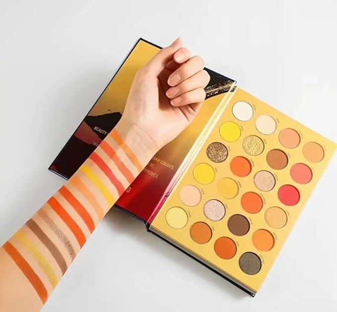 Generic Majical Book of Beauty Makeup Palette, 72 Colors, 3-Layer Folding Book, Eyeshadow Palette, Long Lasting-VivaGrace Women