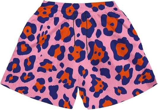 Fashion Funny Animal Printing Swim Trunks 5 inch Inseam Quick Dry Active Board Shorts for Men-VivaGrace Women