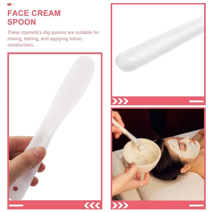 10Pcs mask stick tool stick cosmetic spatulas facial mud applicator spatulas stick facial cream scoops stirring rod makeup spatulas Multifunction white eye cream-VivaGrace Women