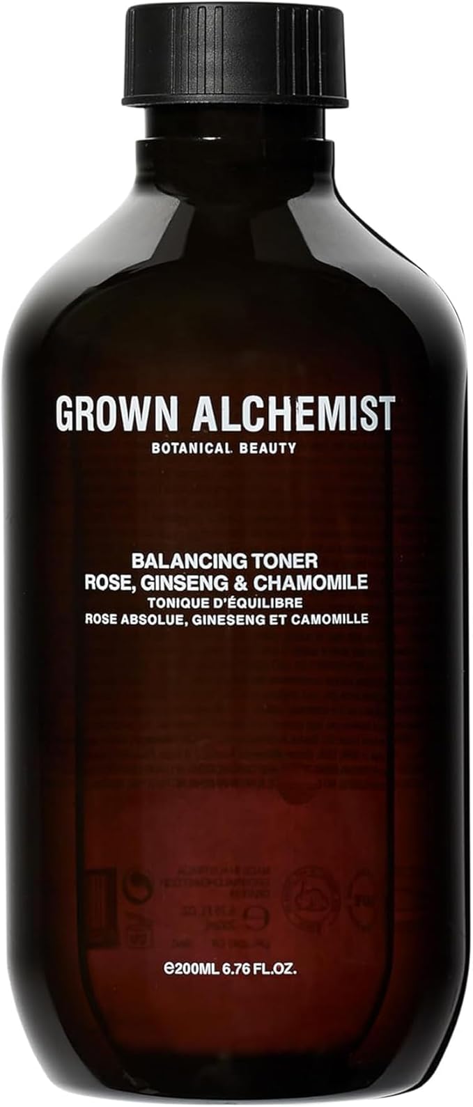 Grown Alchemist Balancing Toner, Alchohol-Free with Rose, Ginseng, Chamomile 200mL-VivaGrace Women