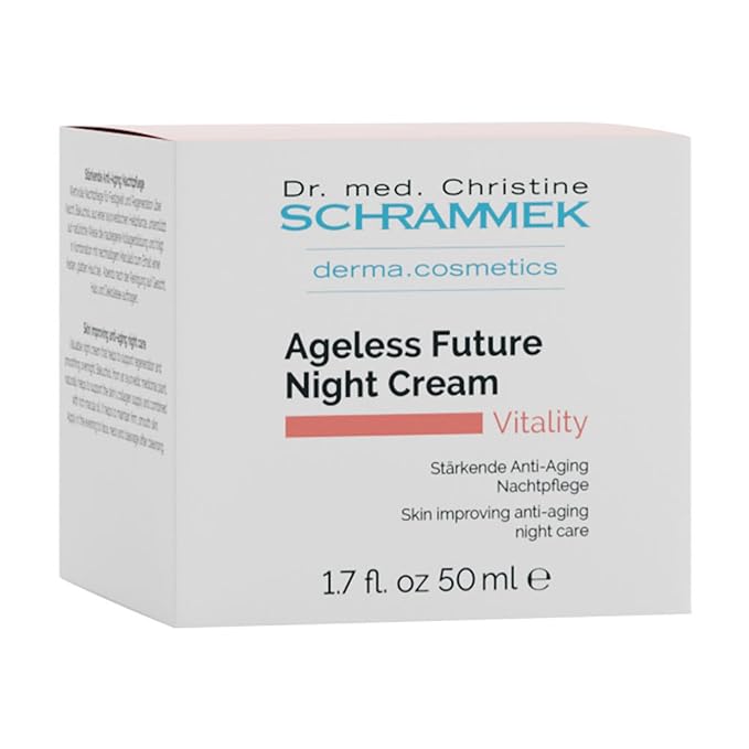 Ageless Future Night Cream (1.7 fl oz) - Skin Improving Anti-Aging Night Care – Regenerating Night Cream - with Vitamin A - Skin Care - Dr. Schrammek-VivaGrace Women