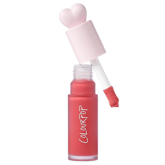 ColourPop Weightless Liquid Blush - Hydrating, Liquid Blush for Cheeks - Glowy Summer Makeup with Hyaluronic Acid for a Healthy Glow - Designed with a Doe Foot Applicator - She's Cute (0.30 oz)-VivaGrace Women