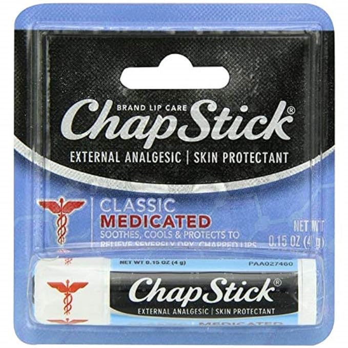 Chapstik Med Stick Size .15z Chapstick Medicated Lip Balm .15oz-VivaGrace Women