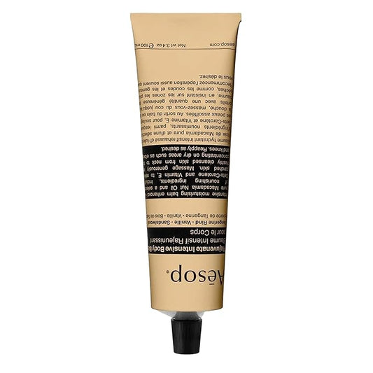 Aesop Rejuvenate Intensive Travel Body Balm | Deeply Nourish Very Dry Skin with Shea Butter and Coconut Oil | 3.4oz / 100 mL-VivaGrace Women
