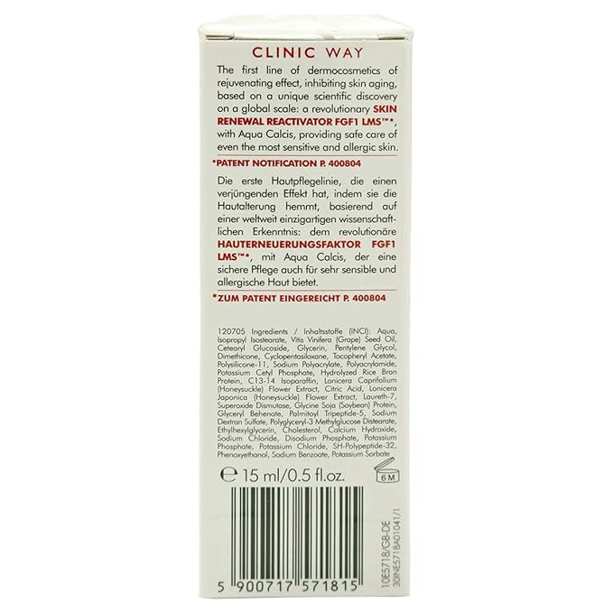 DR IRENA ERIS Clinic Way - PEPTIDE Lifting Day and Night Eye Cream 3°+ 4° - 15 ml-VivaGrace Women