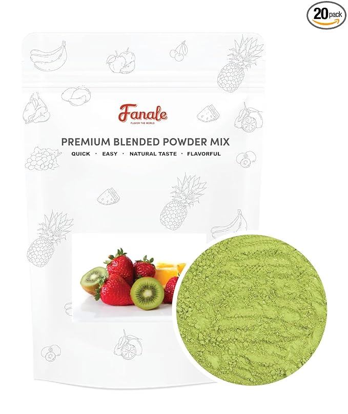 Fanale Premium Matcha Green Strong Milk Bubble Tea Flavoring Powder | Perfect for Baking, Smoothies, Desserts and Drinks | Instant Flavoring Powder for Boba Milk Tea.-VivaGrace Women