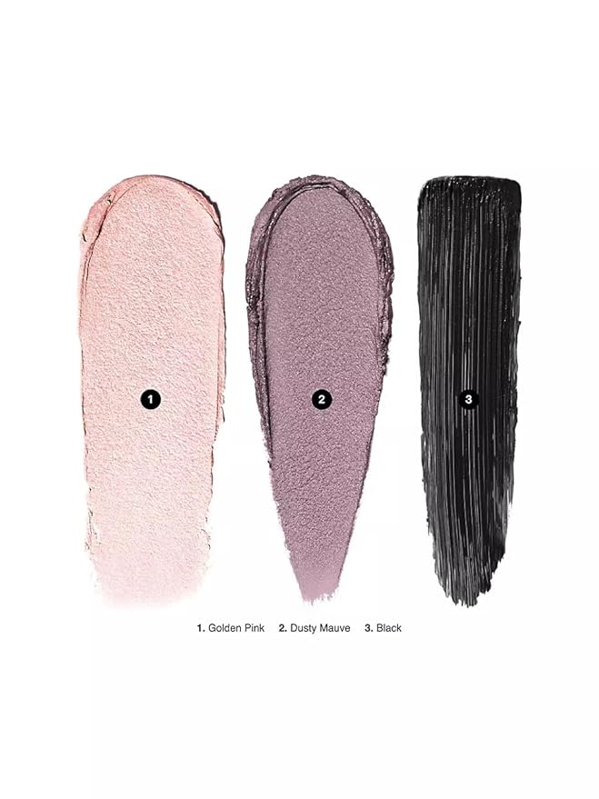 Bobbi Brown City Stroll Mini Long-Wear Cream Shadow Stick Set: Golden Pink and Mauve with Smokey Eye Mascara-VivaGrace Women