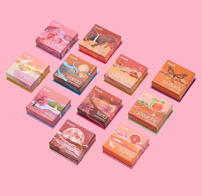 Benefit Cosmetics WANDERful World Silky-Soft Powder Blush Moone-VivaGrace Women