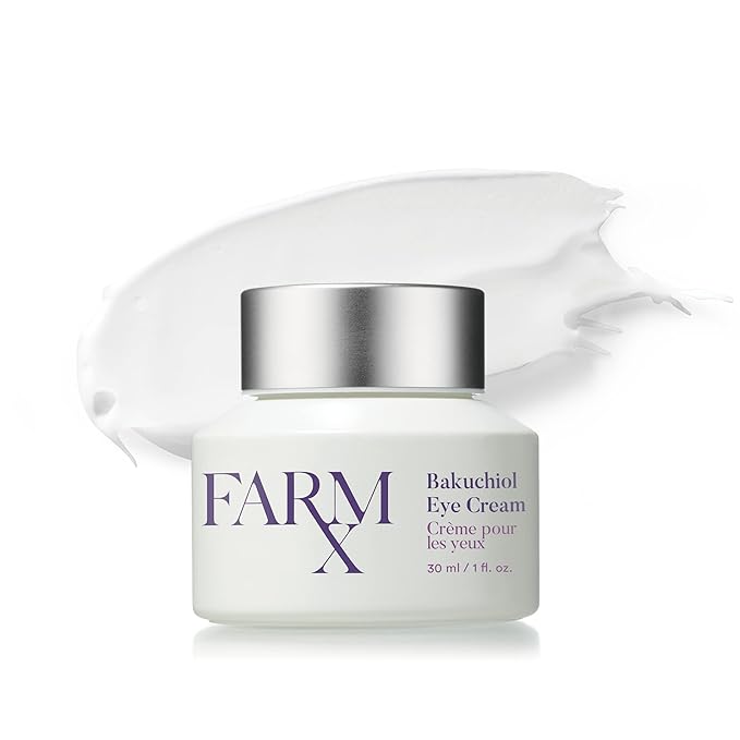 Farm Rx Bakuchiol Eye Cream - Vegan Revitalizing Cream to Reduce Dark Circles and Wrinkles Under and Around the Eyes, an Alternative to Retinol (30ml/1 fl oz) Clean Beauty-VivaGrace Women