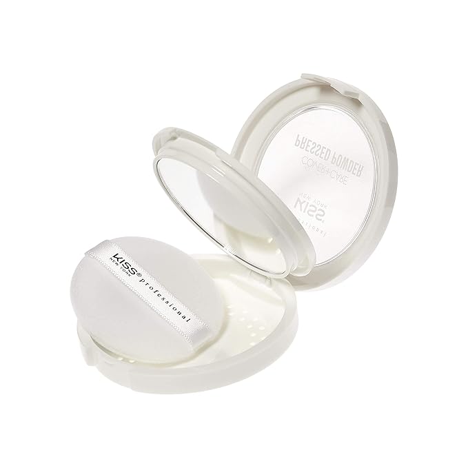 KISS Cover and Care Acne Control Pressed Powder Shine Free Face Light Weight Makeup Setting Powder - APP325 (Toffee)-VivaGrace Women