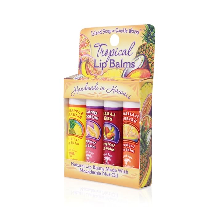 Island Soap & Candle Works Lip Balm (Sticks)-VivaGrace Women