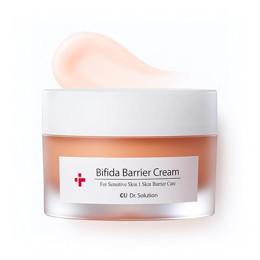 Bifida Barrier Cream, Moisturizing CUSKIN Korean Moisturizer Skincare with Ceramide NP, Squalane, and Hyaluronic Acid for Hydration and Skin Elasticity, 50ml (1.69 Fl. Oz.)-VivaGrace Women