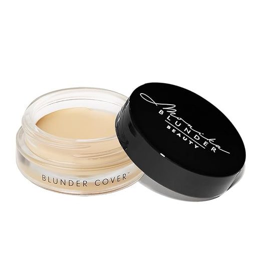 Monika Blunder Beauty - Blunder Cover Foundation, Concealer - Shade: 1.5 - Eins.5 - Very Fair, Yellow Undertones - Clean Beauty, All-In-One, Cruelty-Free, Vegan - 0.62 oz-VivaGrace Women