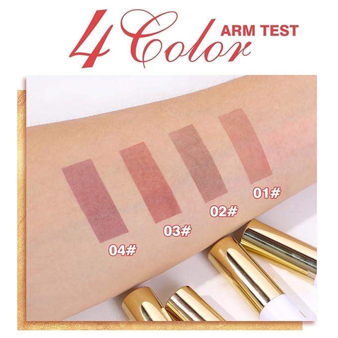 2025 New 24K Gold Liquid Lip Gloss Peel Off Lip Stain Tattoo with Tweezer, Ruby Red Lips Stain Peel Off Masque, Long Lasting Waterproof Lip Tint Stain, Transfer-proof for All Skin Types 03#-VivaGrace Women
