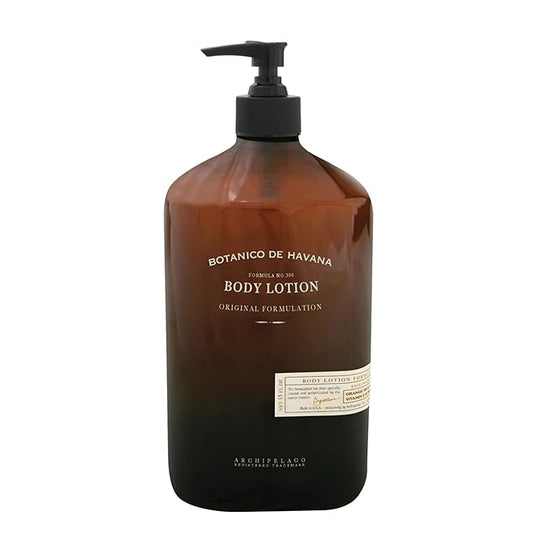 Archipelago Botanicals Botanico De Havana Lotion, Moisturizing Sugar Cane Pineapple & Orange Body Lotion for Soft, Healthy Skin, Paraben Free, Phthalate Free, 15.3 oz-VivaGrace Women