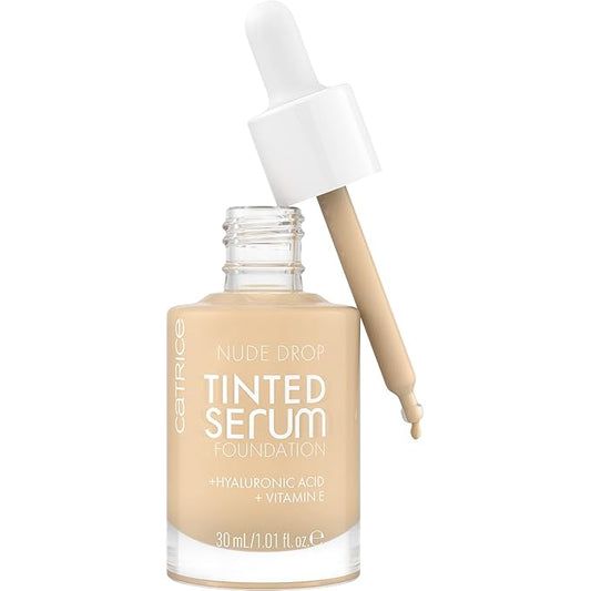 Catrice | Nude Drop Tinted Serum Foundation | Lightweight, Hydrating, Buildable Coverage | Enriched with Hyaluronic Acid & Vitamin E | Vegan & Cruelty Free (005W)-VivaGrace Women