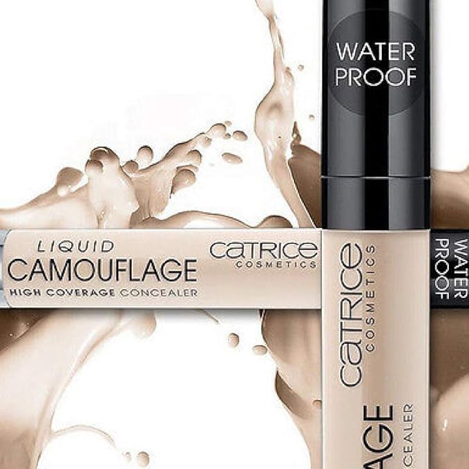 Catrice Liquid Camouflage Concealer (010 Porcelain) - Ultra Long Lasting Concealer for Optimal Coverage, Waterproof-VivaGrace Women
