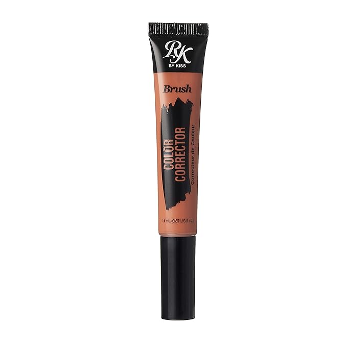 Ruby Kisses HD Concealer & Foundation Flawless Full Cover Brush Face Makeup (Natural Orange Corrector)-VivaGrace Women