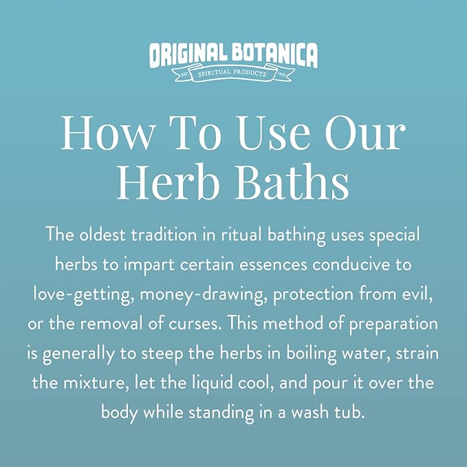 Original Botanica Winner Vencedor Herb Bath Spiritual Cleansing Body Wash Ritual Negative Energy Protection Herb Purification Attract Good Luck Lucky Attraction