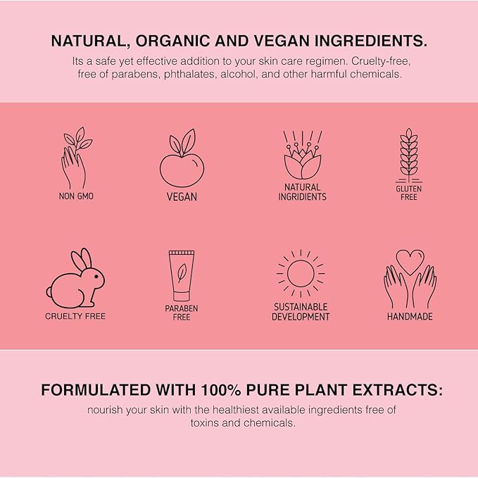 Rose Water Spray for Face & Body Refreshment with Moisturizing Hyaluronic Acid and Hibiscus water | Instant Hydration, Cooling, Calming & Conditioning (8 FL OZ)-VivaGrace Women