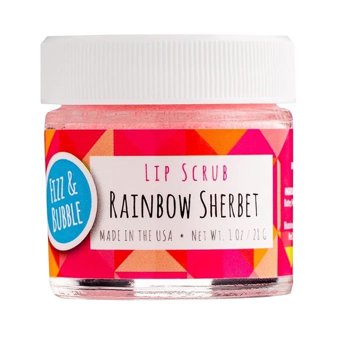 Premium Lip Scrub for Exfoliating, Moisturizing, and Repairing your Lips (Rainbow Sherbet)-VivaGrace Women