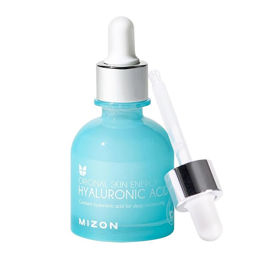MIZON Hyaluronic Acid 100 Serum – Pure Hyaluronic Acid for Deep Hydration, Plumping & Skin Barrier Support – Lightweight K-Beauty Ampoule for Glass Skin Glow (1.01 fl. oz)-VivaGrace Women