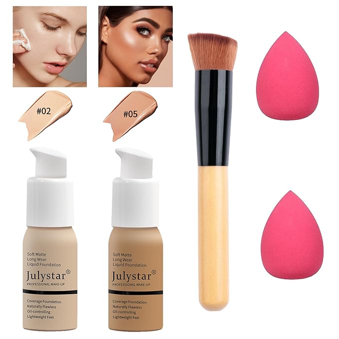 Makeup Kit for Women Full Kit, All in One Makeup Gift Set, Make up Kits for Beginners and Professionals - Eyeshadow Palette, Liquid Lipstick, Mascara, Blush, Eyeliner, Foundation, Brush-VivaGrace Women
